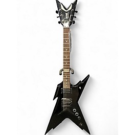 Used Dean Dime Razorback V Black Solid Body Electric Guitar
