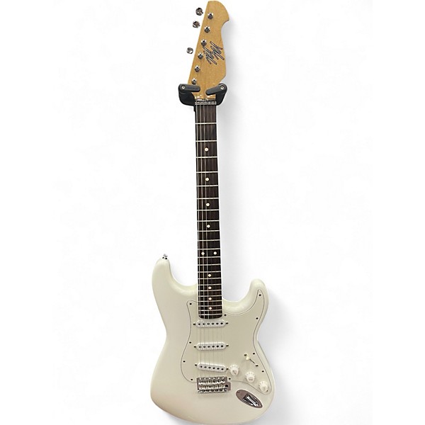 Used 2024 Mario Martin Model S Olympic White Solid Body Electric Guitar