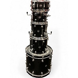 Used DW 5 Piece Performance Series black mirra Drum Kit