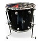 Used DW 5 Piece Performance Series black mirra Drum Kit