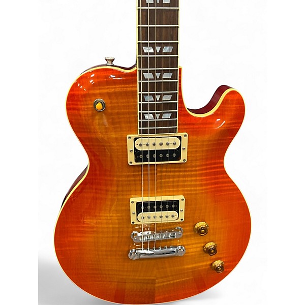 Used Hamer USA Monaco Super Pro Cherry Sunburst Solid Body Electric Guitar