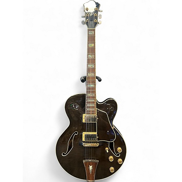 Used Ibanez AF95 Brown Hollow Body Electric Guitar