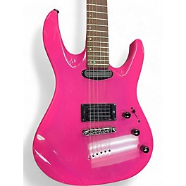Used Mitchell MD200 Atomic Pink Solid Body Electric Guitar