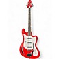 Used Eastwood TB64 Fiesta Red Electric Bass Guitar thumbnail