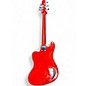 Used Eastwood TB64 Fiesta Red Electric Bass Guitar