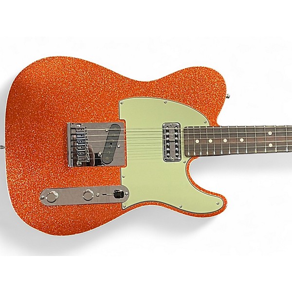 Used Fender Custom Shop Dual Stack HS Telecaster Closet Classic Orange Solid Body Electric Guitar