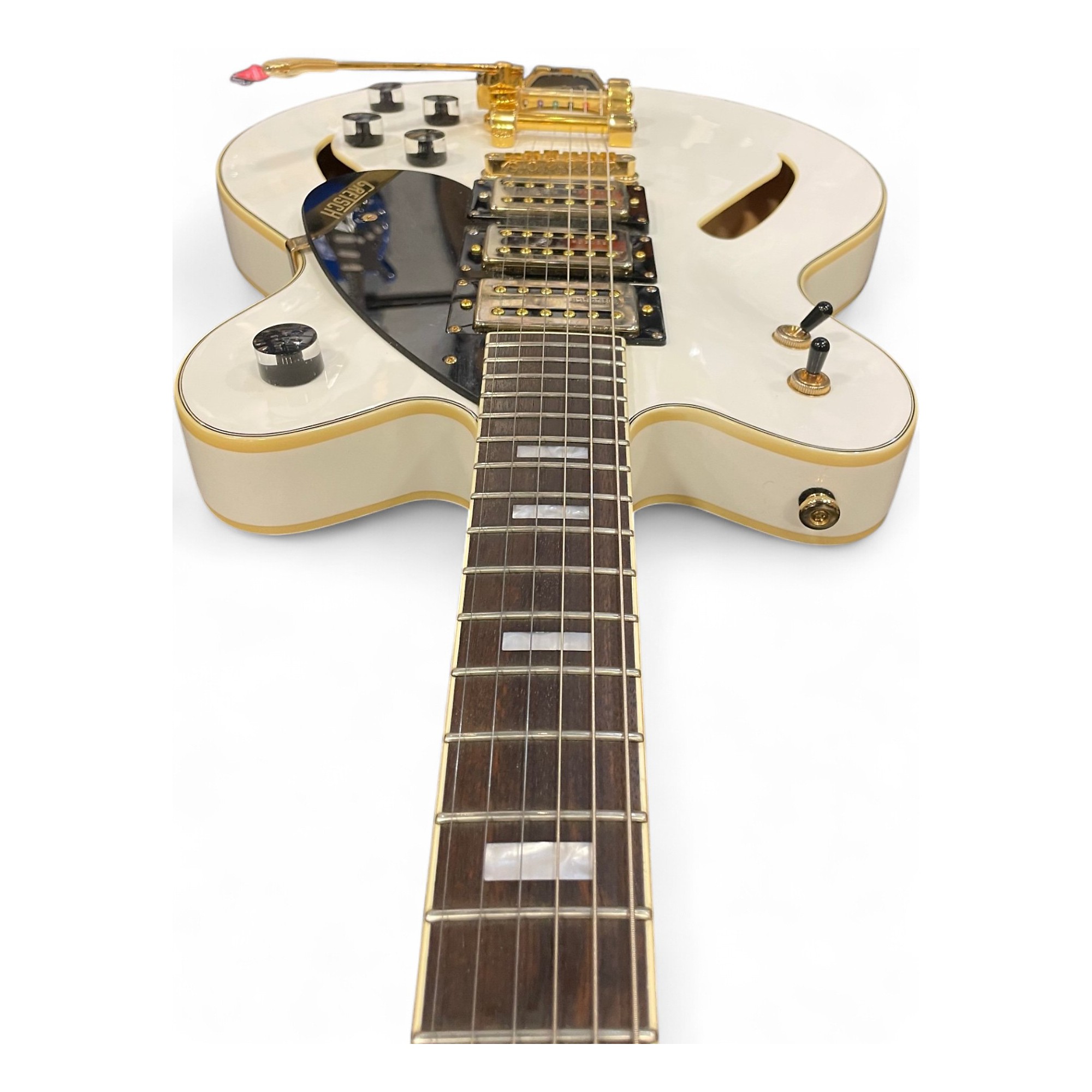 Used Gretsch Guitars G2627TG White Hollow Body Electric Guitar