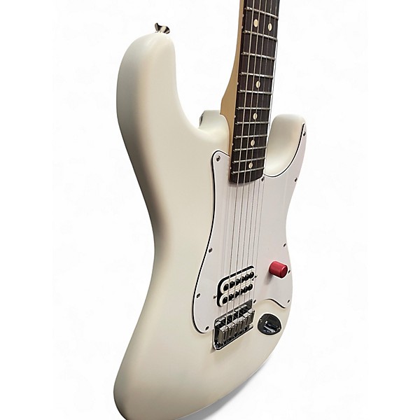 Used Fender YETI TOM DELONGE YETI WHITE Solid Body Electric Guitar