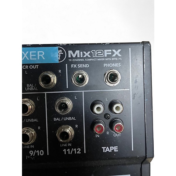 Used Mackie MIX12FX Powered Mixer | Guitar Center