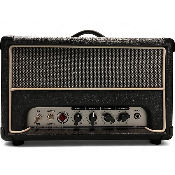 Used Crate BLACKHEART HEAD AND CAB Guitar Stack