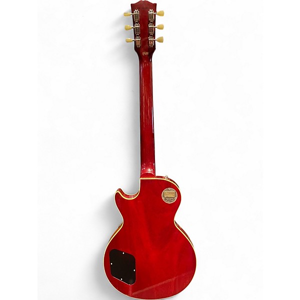 Used Gibson Les Paul Custom CS Long Scale Washed Cherry Sunburst Solid Body Electric Guitar