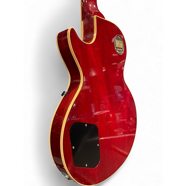 Used Gibson Les Paul Custom CS Long Scale Washed Cherry Sunburst Solid Body Electric Guitar