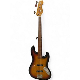 Used Fender Jaco Pastorius Signature Fretless Jazz Bass 2 Color Sunburst Electric Bass Guitar