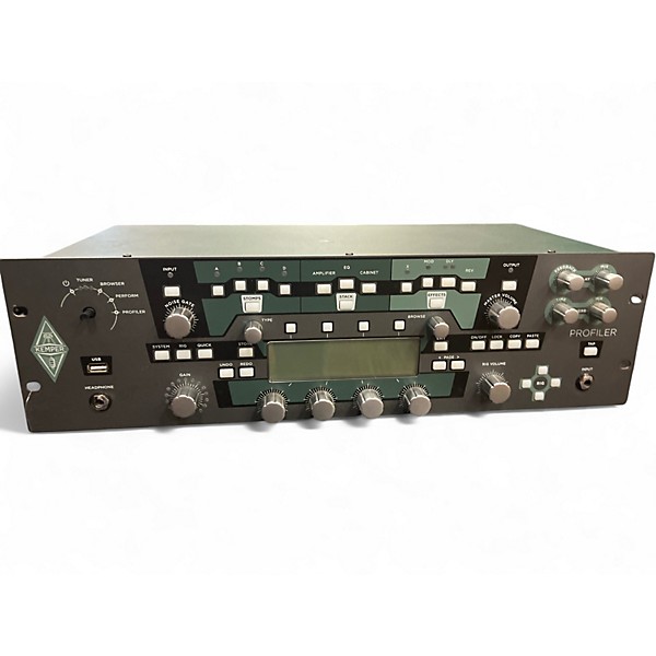 Used 2017 Kemper Profiler Rack Non Powered Solid State Guitar Amp Head
