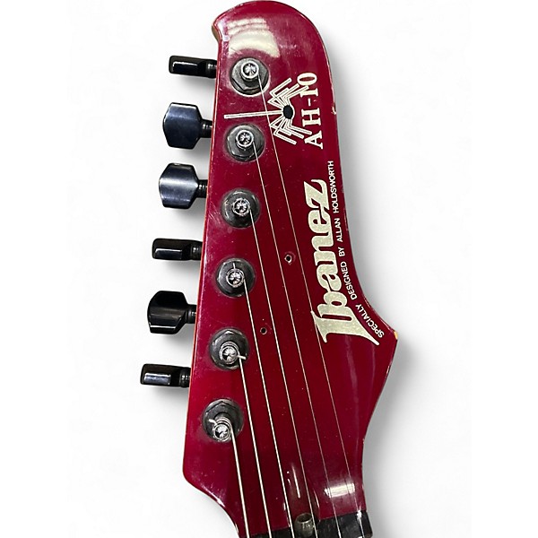 Used Ibanez AH10 Red Solid Body Electric Guitar