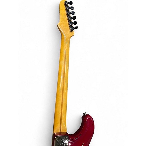 Used Ibanez AH10 Red Solid Body Electric Guitar