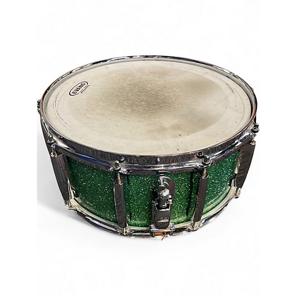 Used 2019 Pearl 14X6.5 Masters ALL MAPLE Premium Snare SHIMMER OF OZ Drum