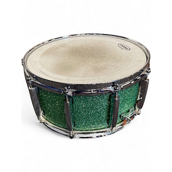Used 2019 Pearl 14X6.5 Masters ALL MAPLE Premium Snare SHIMMER OF OZ Drum