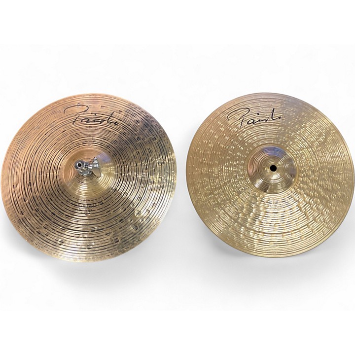 Used Paiste 13in Signature Dark Energy Hi Hat Pair Cymbal 31