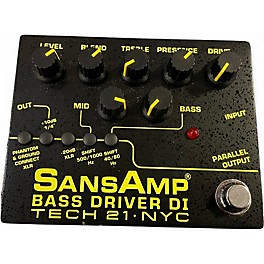 Used Tech 21 Sansamp PBDR Bass Driver DI Bass Effect Pedal