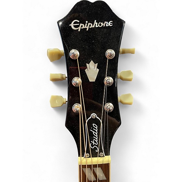Used 2025 Epiphone Hummingbird Tobacco Sunburst Acoustic Guitar