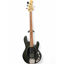 Used Sterling by Music Man sting ray Black Electric Bass Guitar