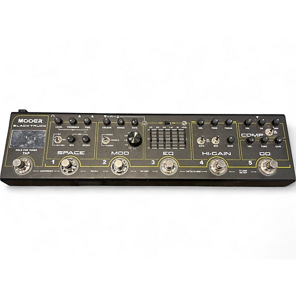 Used Mooer Black Truck Effect Processor