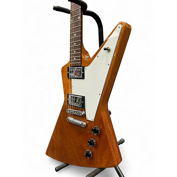 Used Gibson Explorer Natural Solid Body Electric Guitar