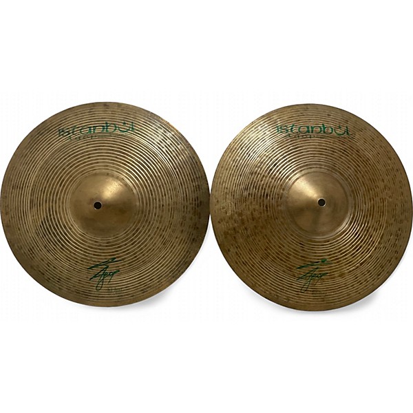 Used Istanbul Agop 15in Agop Signature Hi Hats Cymbal