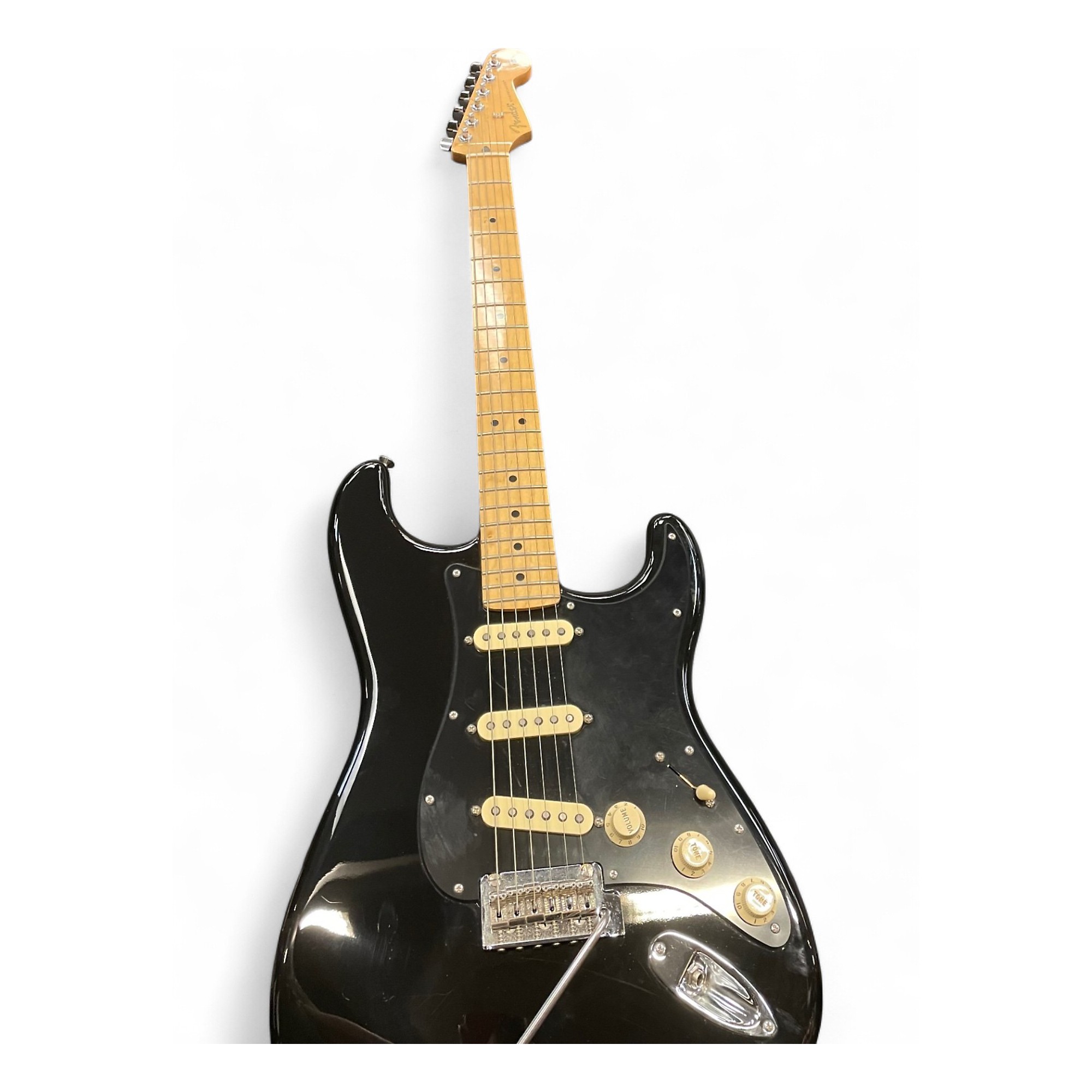 Used Fender 75TH ANNIVERSARY PLAYER STRATOCASTER Black Solid
