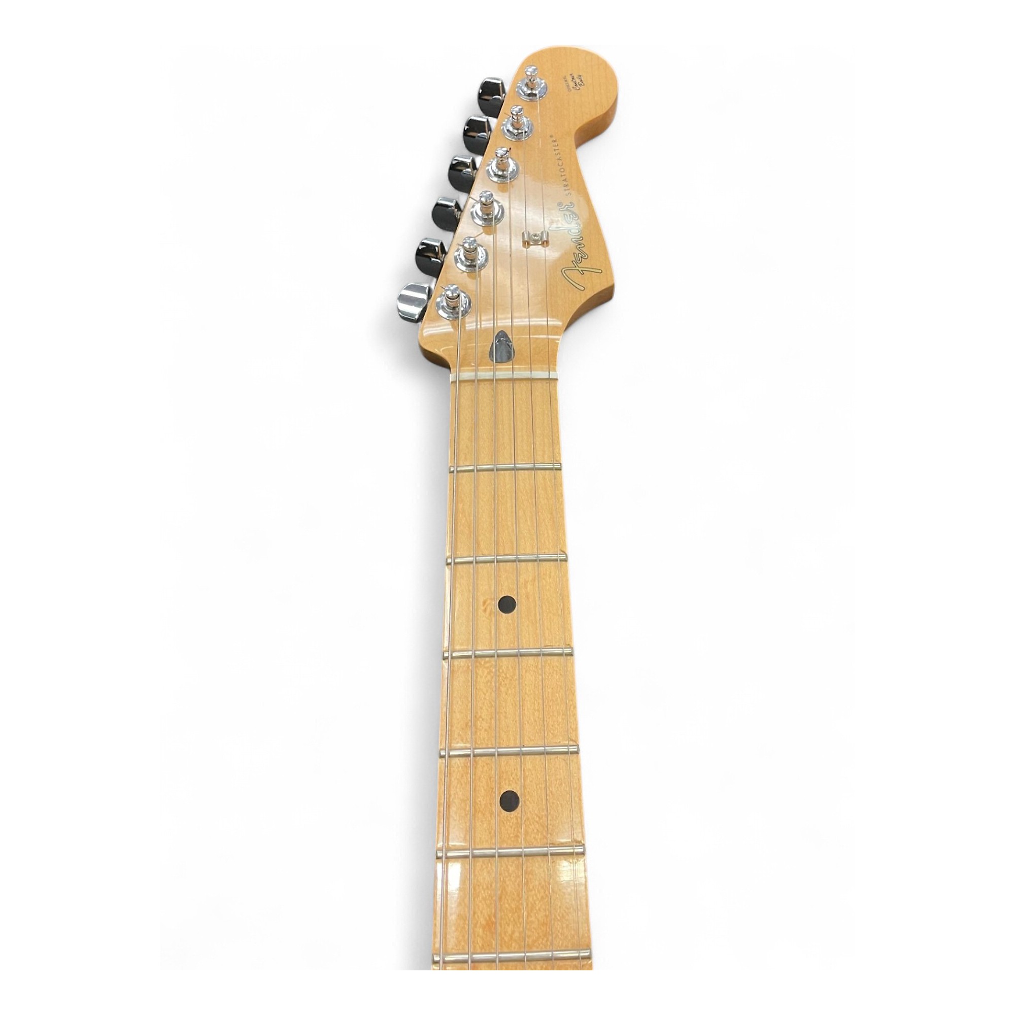 Used Fender 75TH ANNIVERSARY PLAYER STRATOCASTER Black Solid