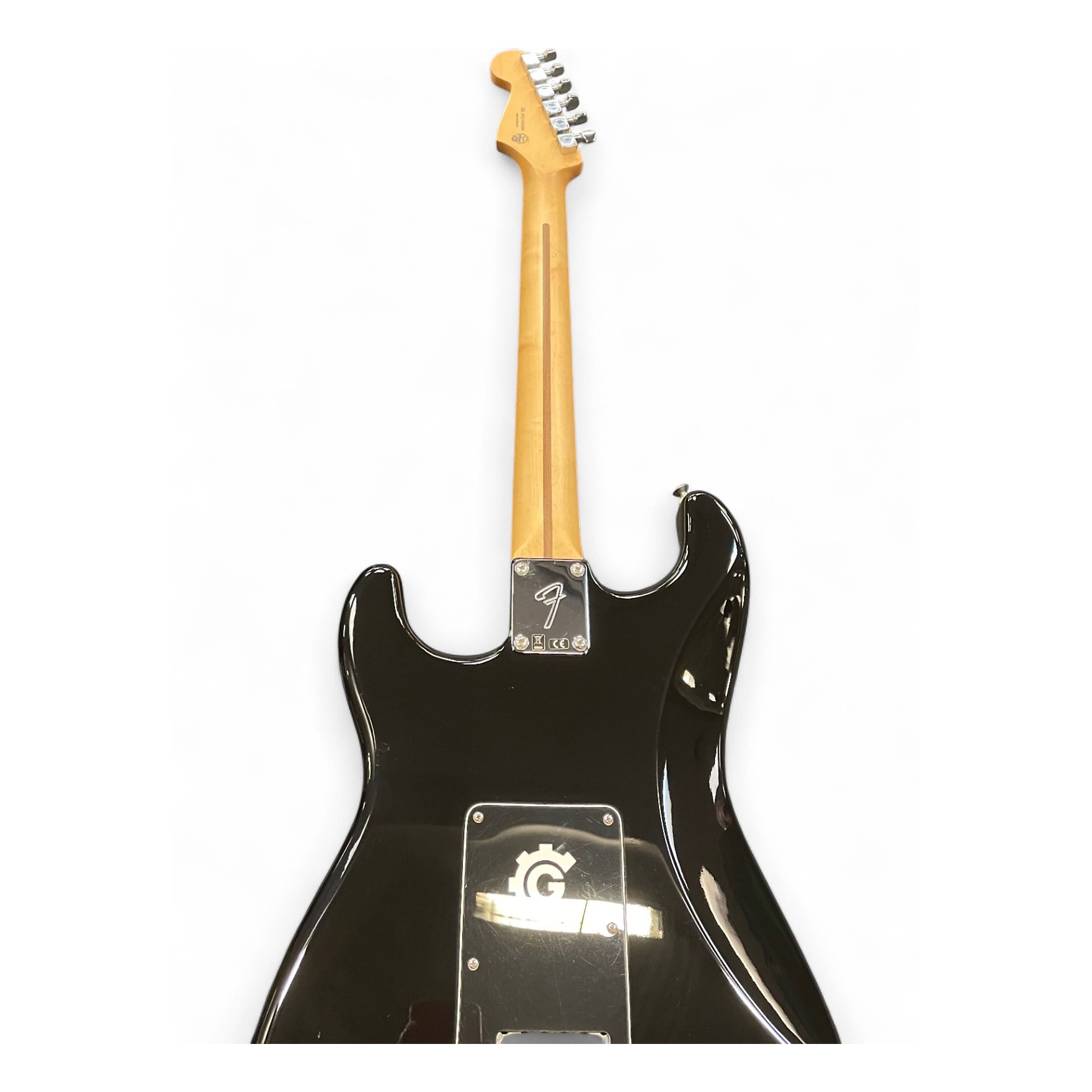 Used Fender 75TH ANNIVERSARY PLAYER STRATOCASTER Black Solid