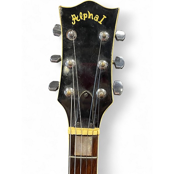 Used Alpha 1 LP250 Honey Burst Solid Body Electric Guitar