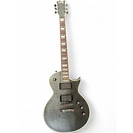 Used ESP LTD EC401 Trans Black Solid Body Electric Guitar