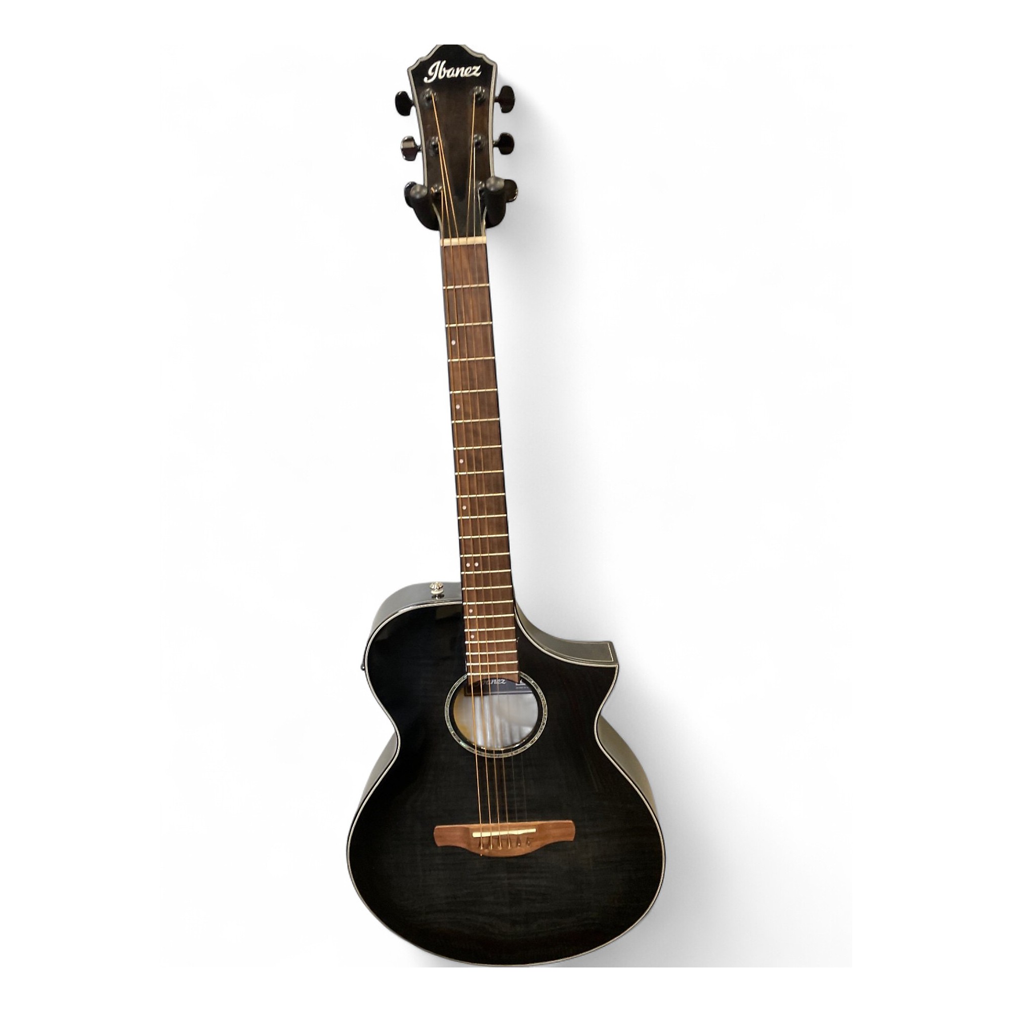 ※本日のみ値下げ【美品】Ibanez AEWC400-TKS Used Ibanez aewC400-TKS Black Acoustic Electric Guitar Black