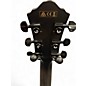 Used Ibanez aewC400-TKS Black Acoustic Electric Guitar