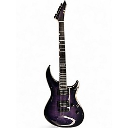 Used ESP E-II Horizon 3 Purple Solid Body Electric Guitar