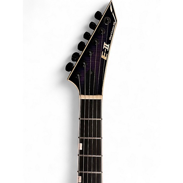 Used ESP E-II Horizon 3 Purple Solid Body Electric Guitar
