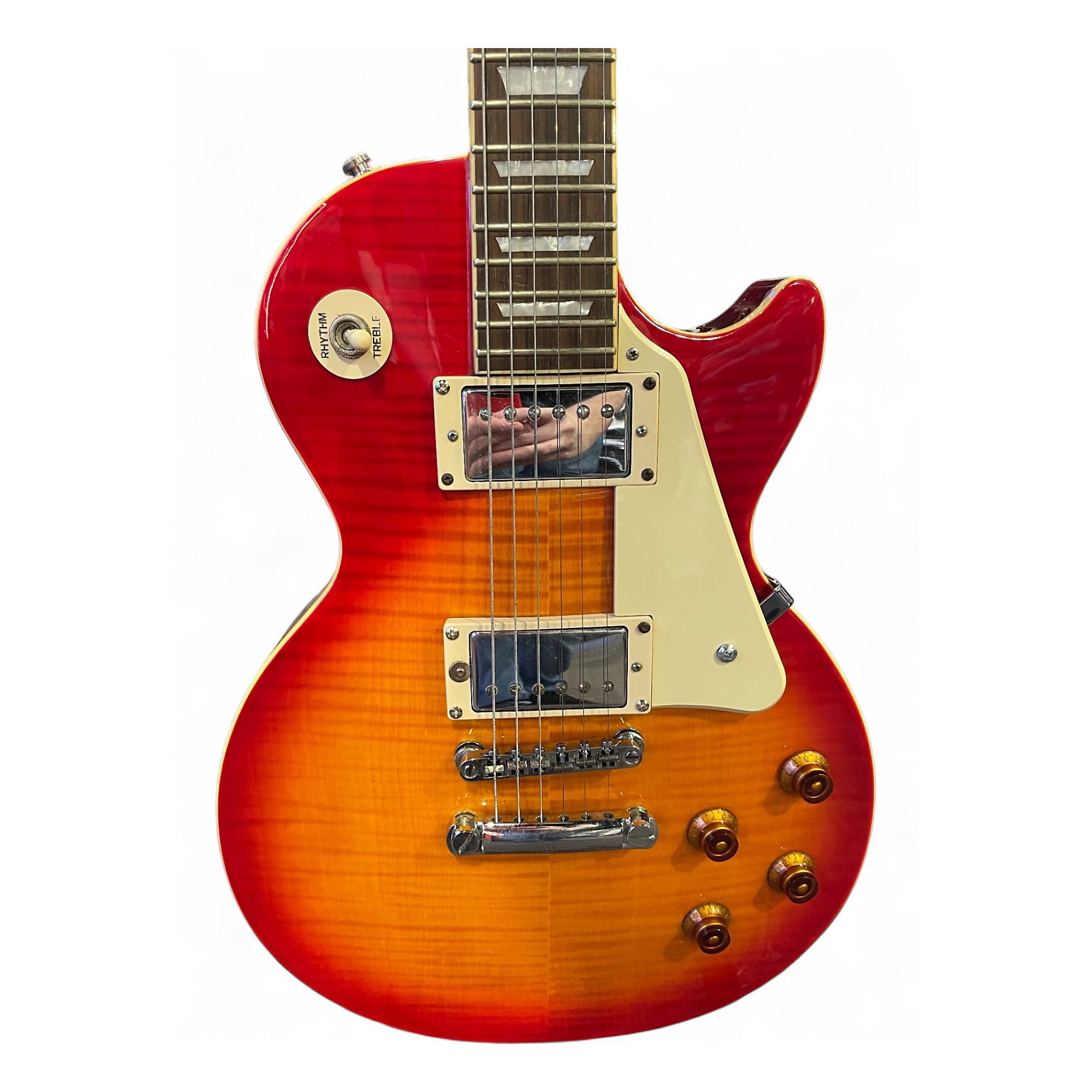 Used Epiphone Les Paul Standard Cherry Sunburst Solid Body
