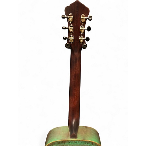 Used Recording King RM997VG VINTAGE GREEN Resonator Guitar