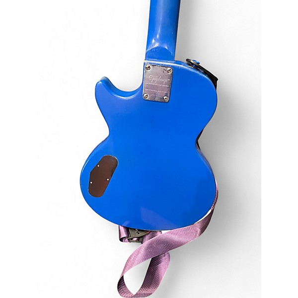 Used Grote LP style Blue Solid Body Electric Guitar