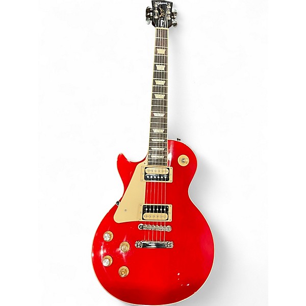 Used 2022 Gibson Les Paul Classic Candy Apple Red Solid Body Electric Guitar