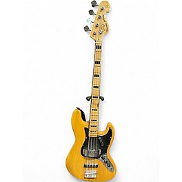 Used SX Vintage Series Jazz Bass Natural Electric Bass Guitar