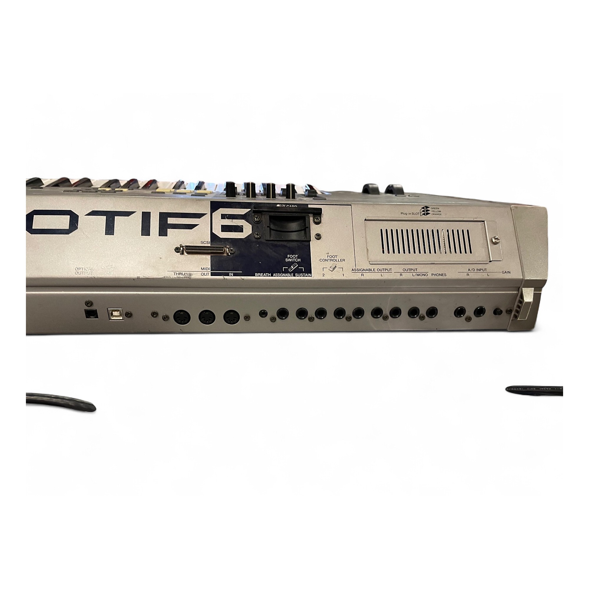 YAMAHA MOTIF 6 シンセサイザー 61キー Used Yamaha Motif 6 61 Key Keyboard Workstation | Guitar Center