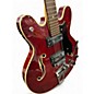 Vintage 1960s Ovation TORNADO Red Hollow Body Electric Guitar