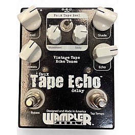 Used Wampler Faux Tape Echo Delay Effect Pedal