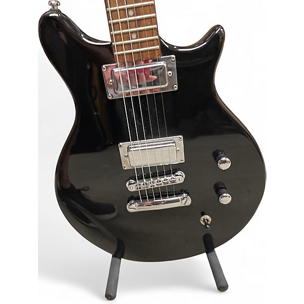 Used Hamer Eclipse Black Solid Body Electric Guitar
