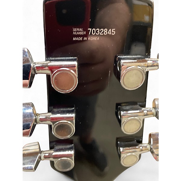 Used Hamer Eclipse Black Solid Body Electric Guitar