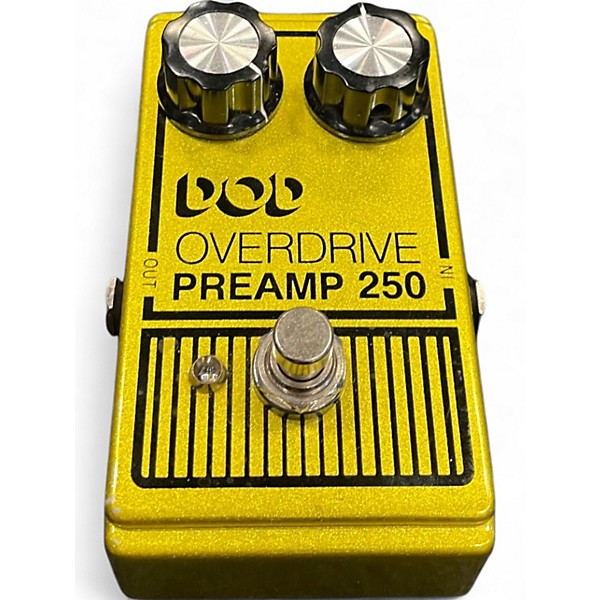 Used DOD Analog Overdrive Preamp 250 Effect Pedal