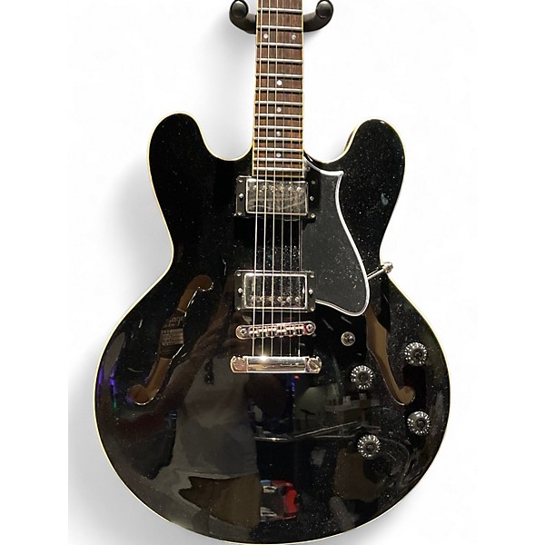 Used Heritage H-535 STANDARD Black Hollow Body Electric Guitar